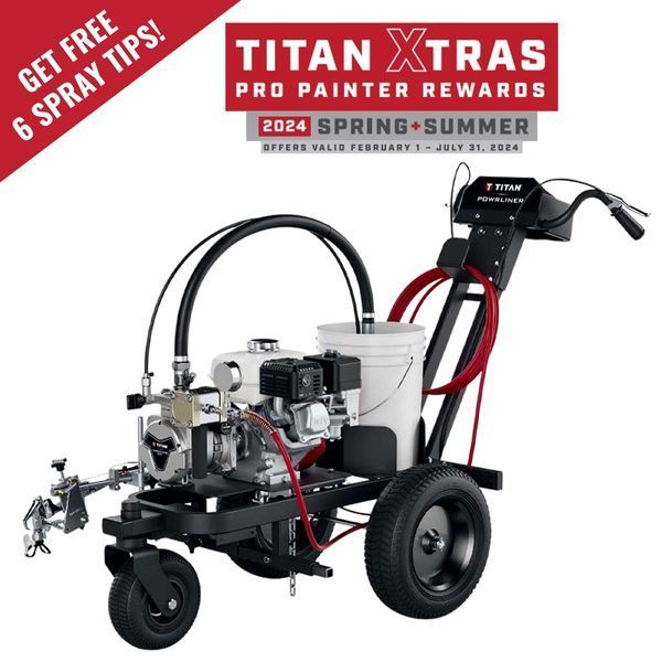 Машина для нанесения дорожной разметки TITAN PowrLiner 3500 537015 фото