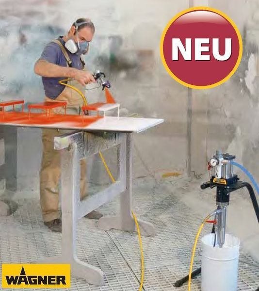 Пневматичний поршневий насос WAGNER FineFinish 40-15 (40:1, до 250 бар) 2309804 фото