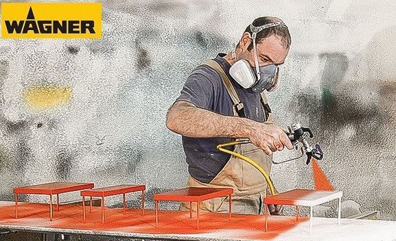 Пневматичний поршневий насос WAGNER FineFinish 40-15 (40:1, до 250 бар) 2309804 фото