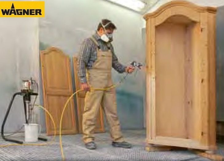 Пневматичний поршневий насос WAGNER FineFinish 40-15 (40:1, до 250 бар) 2309804 фото