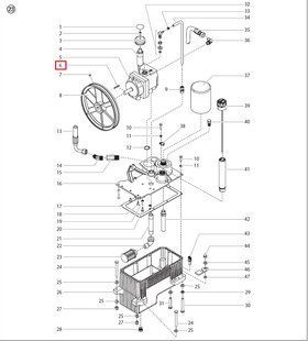 Шпонка, насос TM Wagner 349456 фото