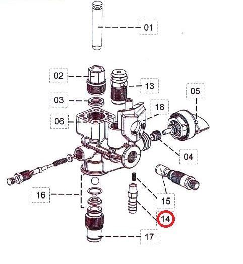 9885553 Соединение 1/8NPT M&times;3/8 9885553 фото